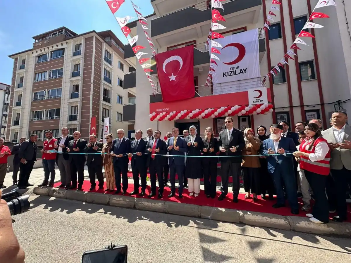 Kars Kızılay Aşevi açılış töreni.