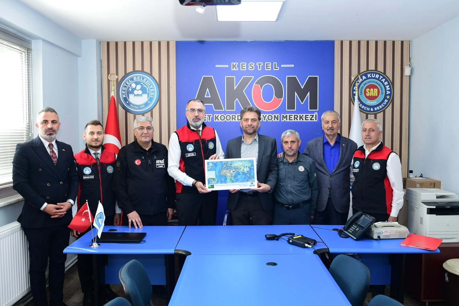 Kestel Belediyesi, AFAD ve Çelebi Arama Kurtarma Ekibi arasında iş birliği protokolü imzalandı.